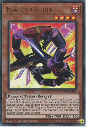 BODE-EN001 - Rokket Caliber - Ultra Rare - Burst of Destiny