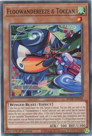 BODE-EN016 - Floowandereeze & Toccan - Common - Burst of Destiny