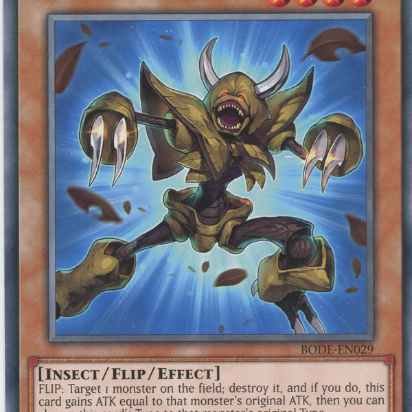 BODE-EN029 - Mimicking Man-Eater Bug - Common - Flip monster - Burst o BODE-EN029 - Mimicking Man-Eater Bug - Common - Flip monster - Burst o