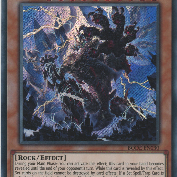 BODE-EN030 - Lord of the Heavenly Prison - Secret Rare - Effect Monster -  Burst of Destiny