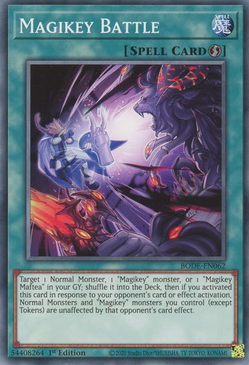 BODE-EN062 - Magikey Battle - Common - Burst of Destiny