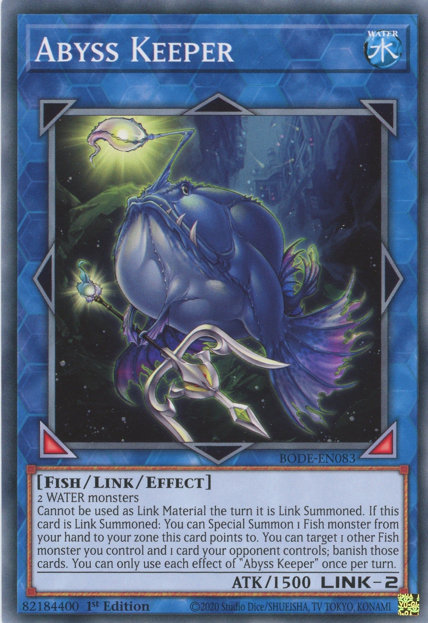 BODE-EN083 - Abyss Keeper - Common - Effect Link Monster - Burst of Destiny