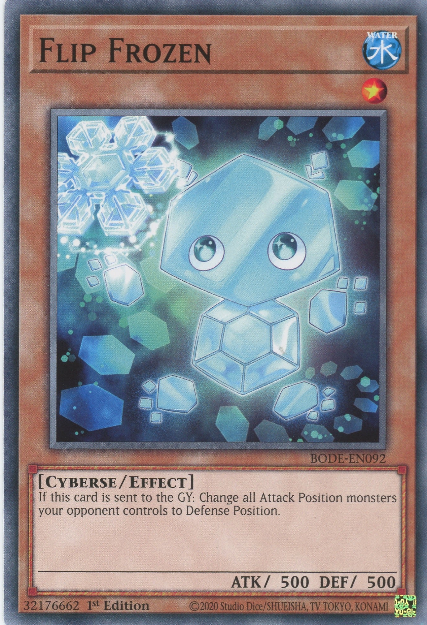 BODE-EN092 - Flip Frozen - Common - Effect Monster - Burst of Destiny