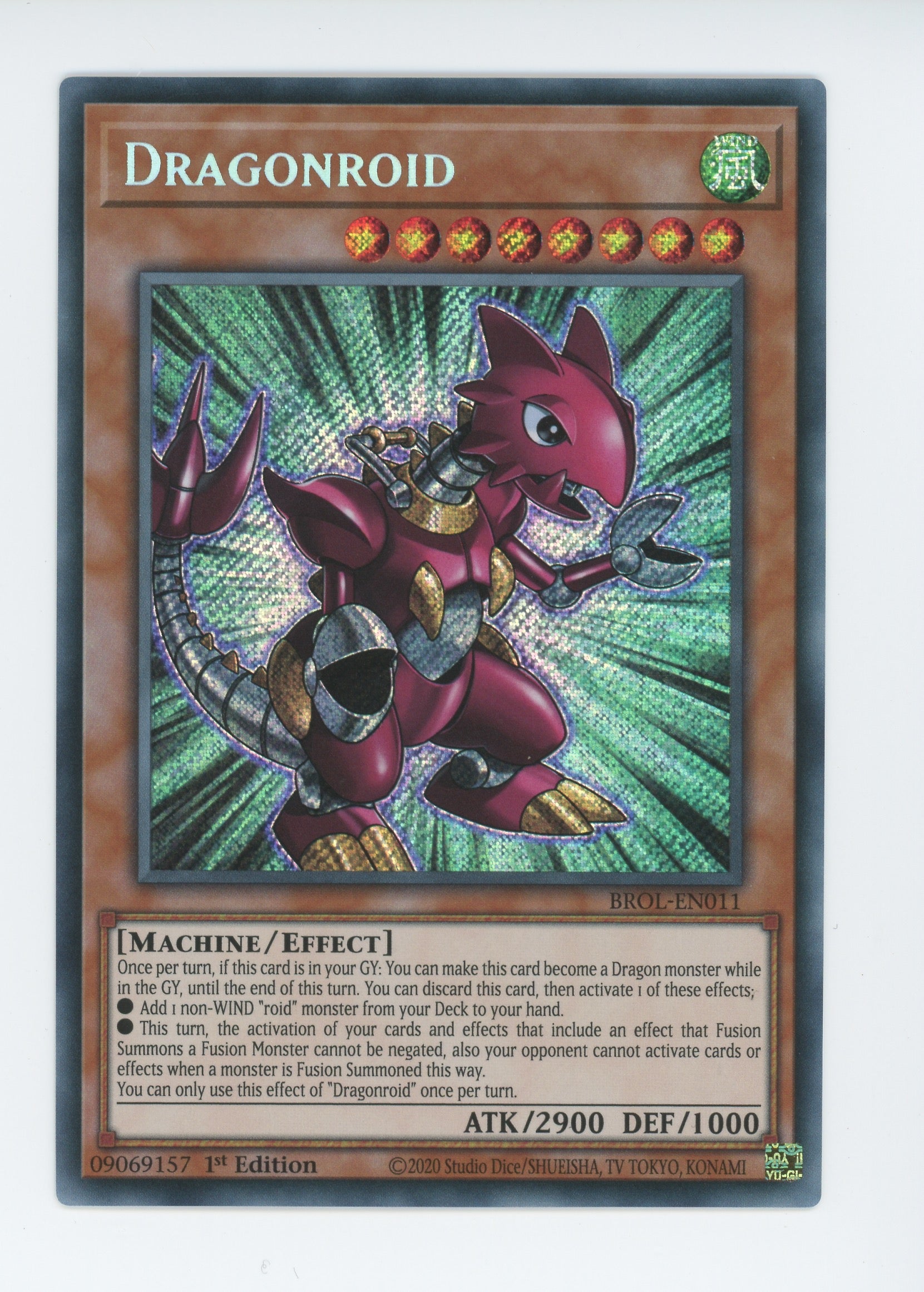 BROL-EN011 - Dragonroid - Secret Rare - Effect Monster - Brothers of Legend