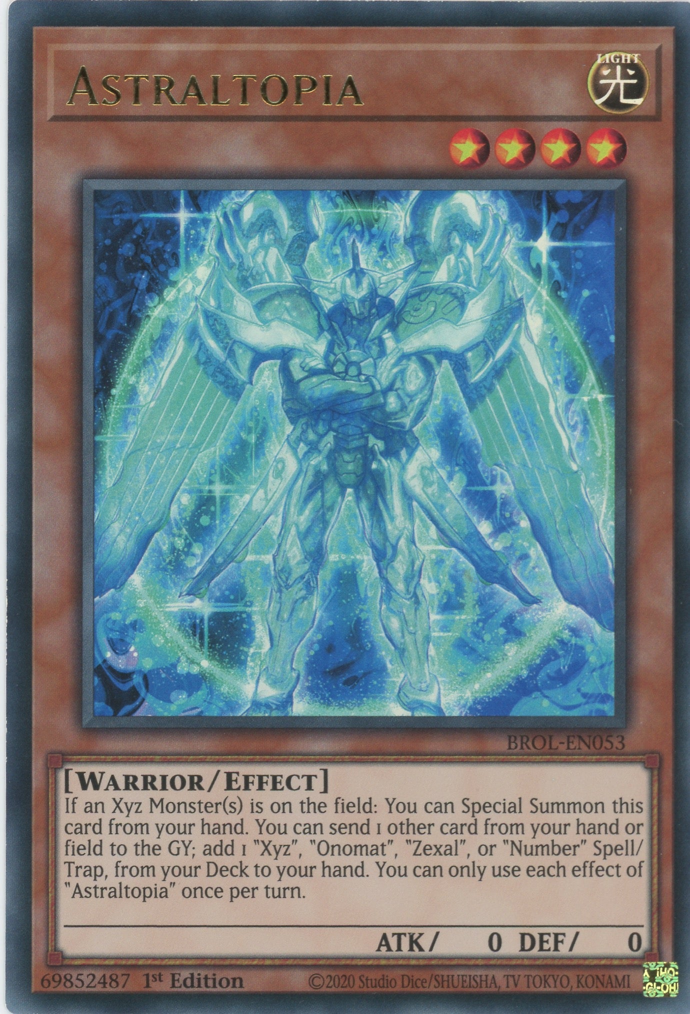 BROL-EN053 - Astraltopia - Ultra Rare - Effect Monster - Brothers of Legend