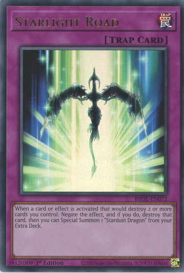 BROL-EN072 - Starlight Road - Ultra Rare - Brothers of Legend
