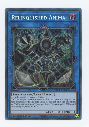 BROL-EN087 - Relinquished Anima - Secret Rare - Brothers of Legend