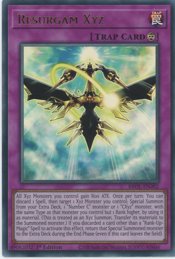 BROL-EN092 - Resurgam Xyz - Ultra Rare - Brothers of Legend
