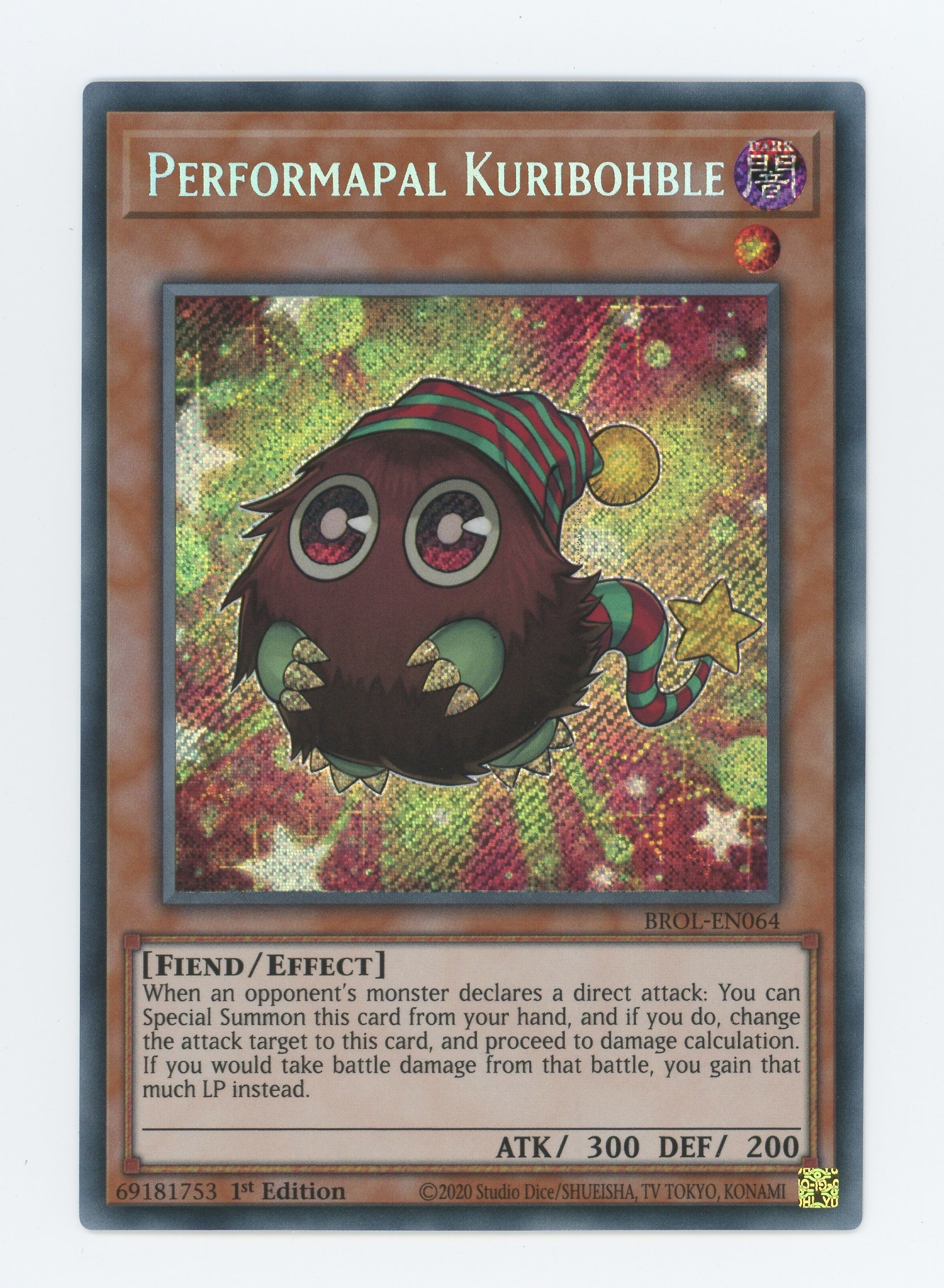 BROL-EN064 - Performapal Kuribohble - Secret Rare - Effect Monster - Brothers of Legend