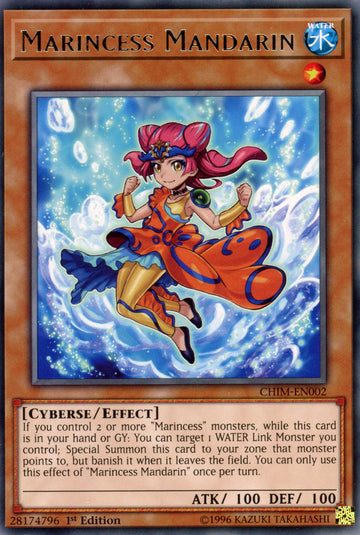 CHIM-EN002 - Marincess Mandarin - Rare - Chaos Impact - 1st Edition