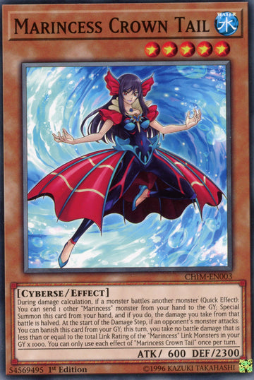 CHIM-EN003 - Marincess Crown Tail - Common - Chaos Impact - 1st Edition
