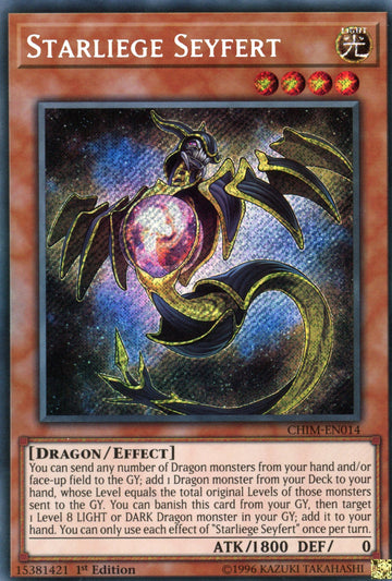 CHIM-EN014 - Starliege Seyfert - Secret Rare - Chaos Impact - 1st Edition