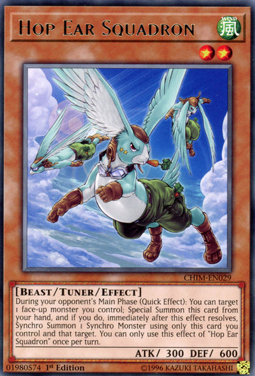 CHIM-EN029 - Hop Ear Squadron - Rare - Chaos Impact - 1st Edition