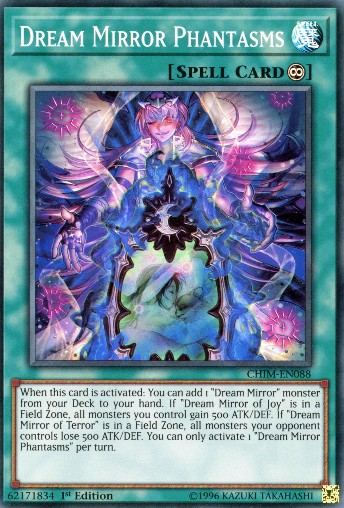 CHIM-EN088 - Dream Mirror Phantasms - Super Rare - Chaos Impact