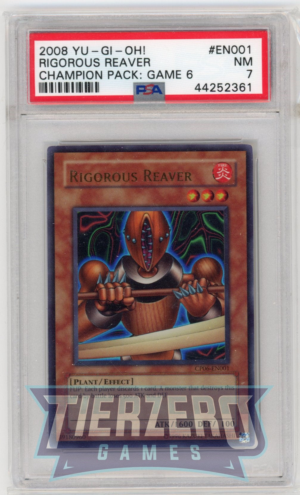 CP06-EN001 - Rigorous Reaver - Ultra Rare - PSA 7