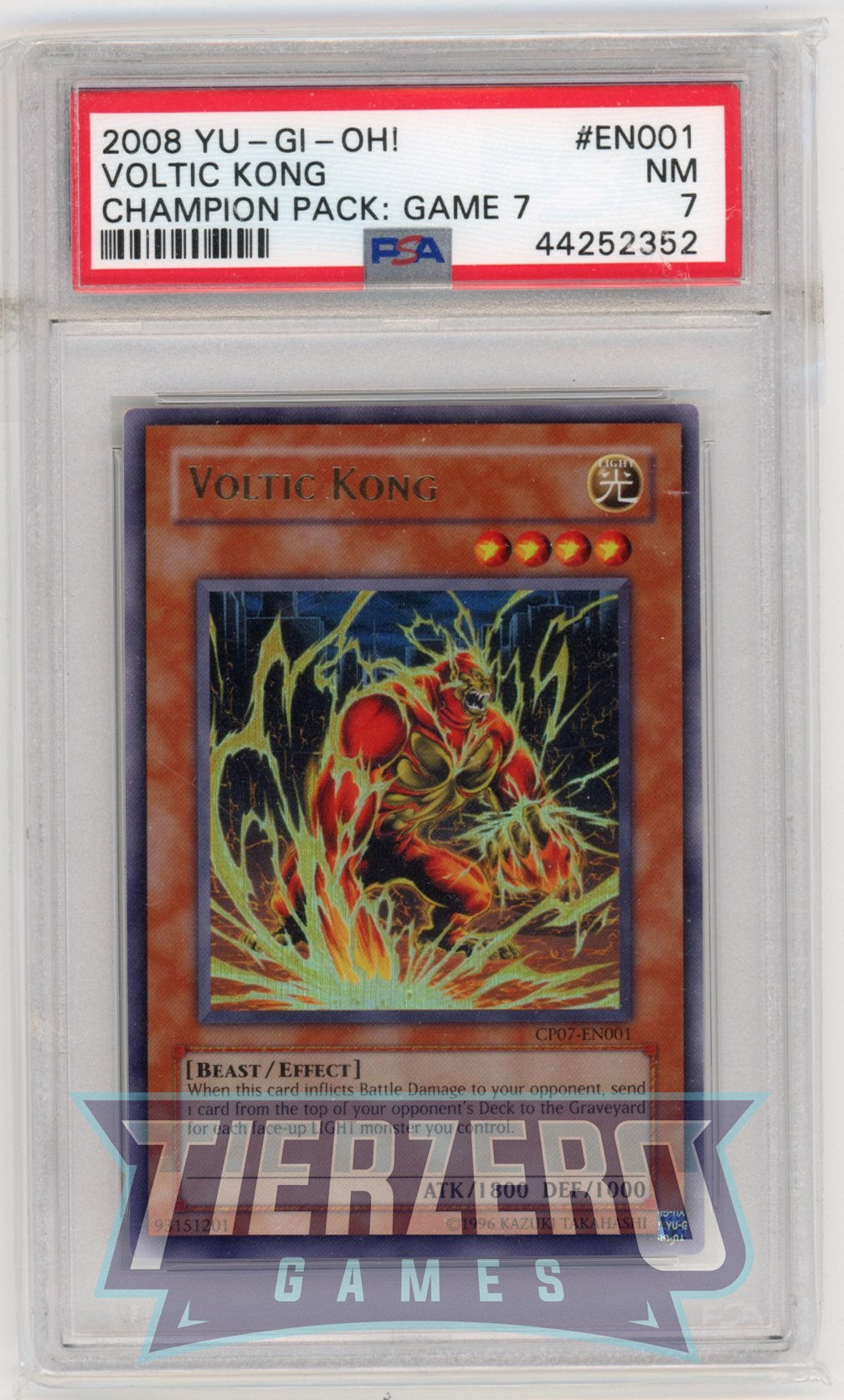 CP07-EN001 - Voltic Kong - Ultra Rare - PSA 7