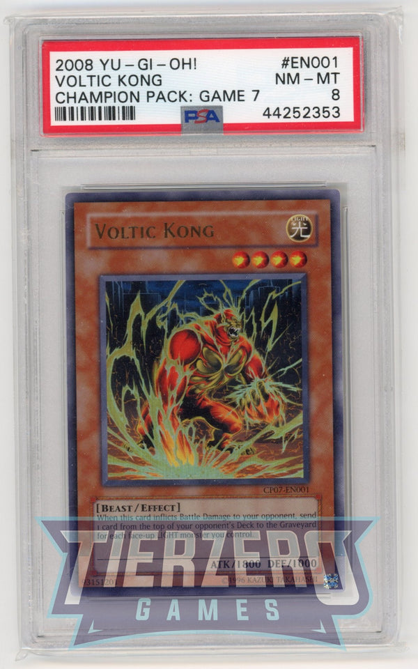 CP07-EN001 - Voltic Kong - Ultra Rare - PSA 8 - A