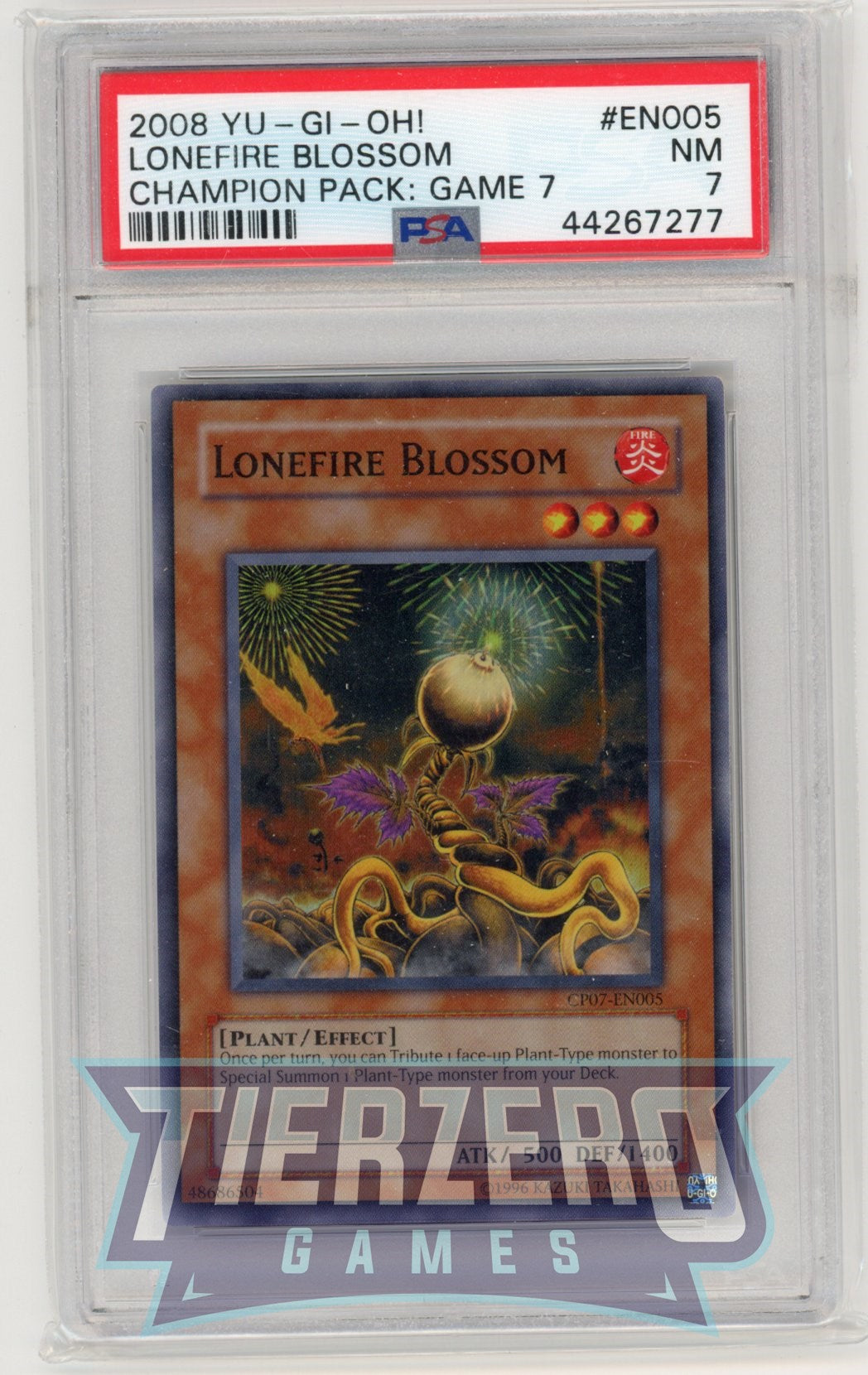 CP07-EN005 - Lonefire Blossom - Super Rare - PSA 7