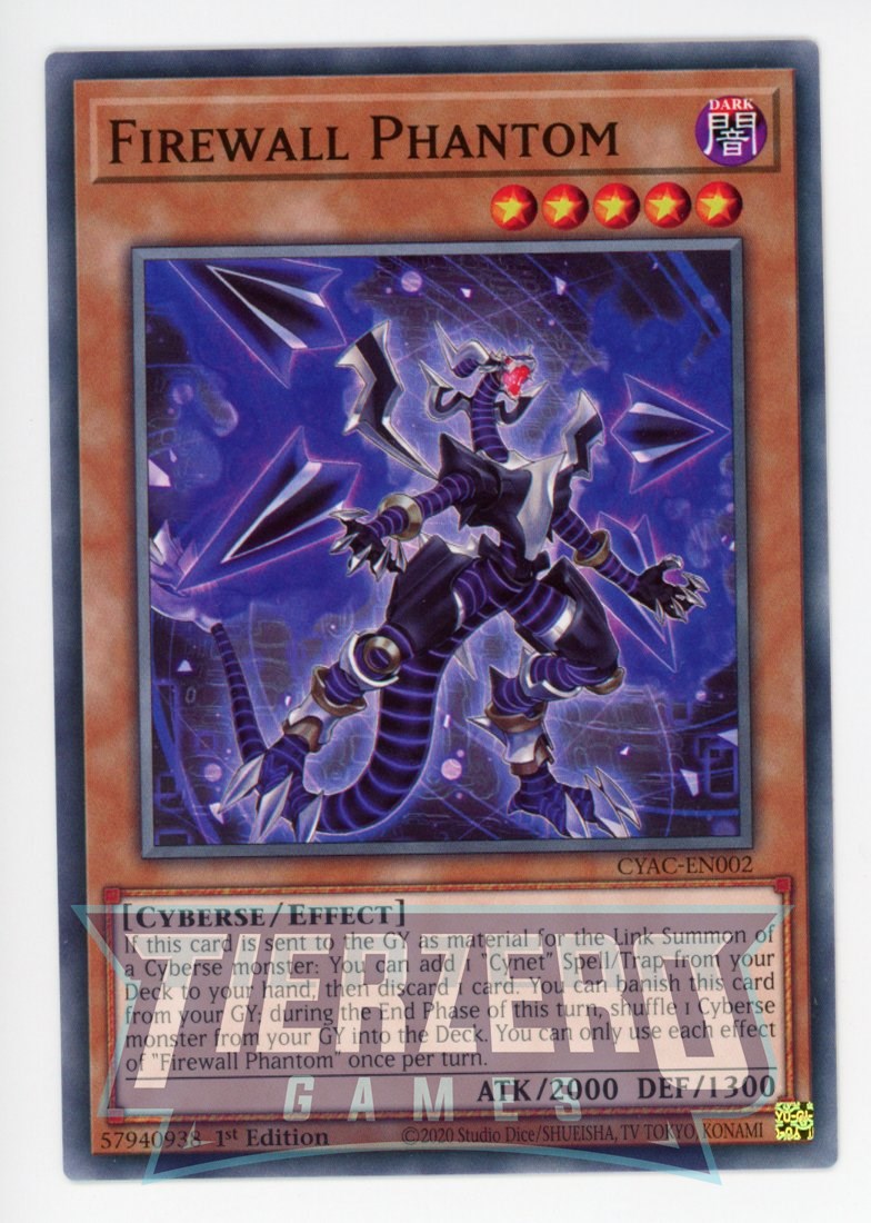 CYAC-EN002 - Firewall Phantom - Common - Effect Monster - Cyberstorm Access