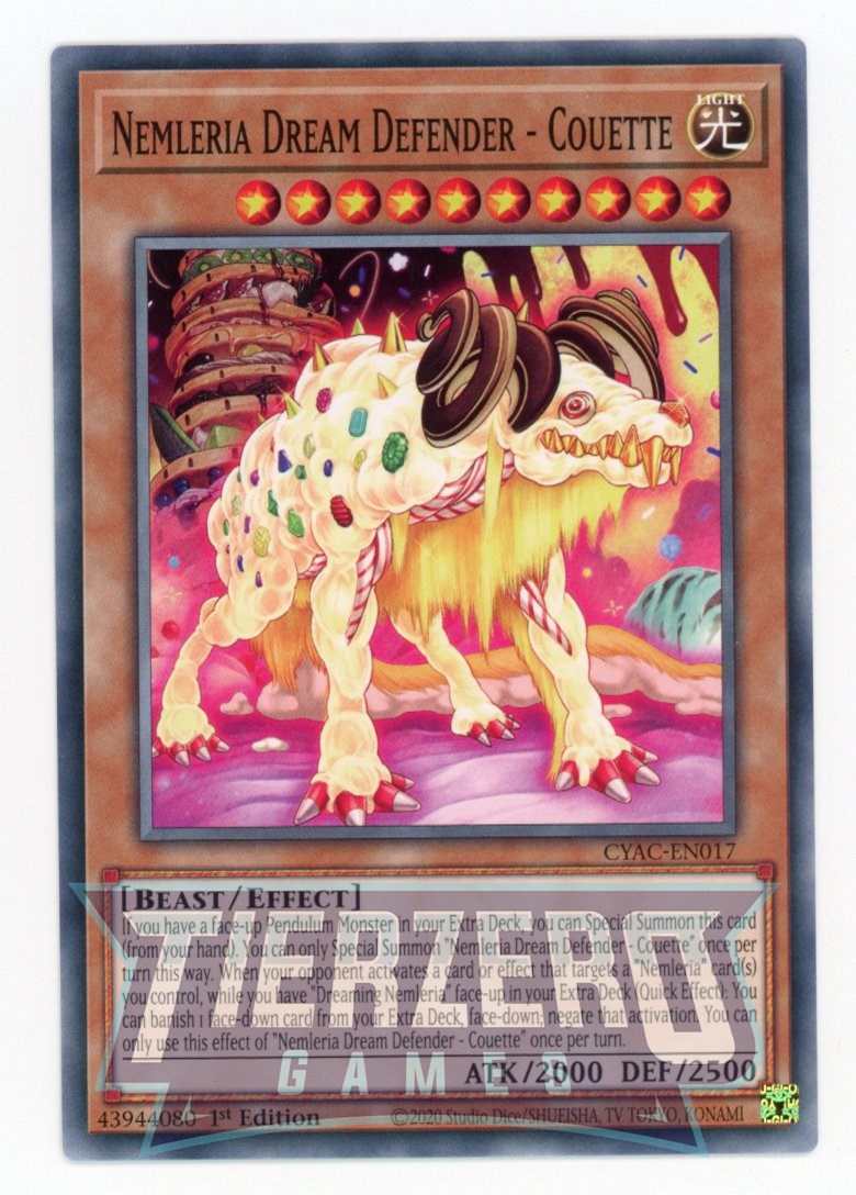 CYAC-EN017 - Nemleria Dream Defender - Couette - Common - Effect Monster - Cyberstorm Access