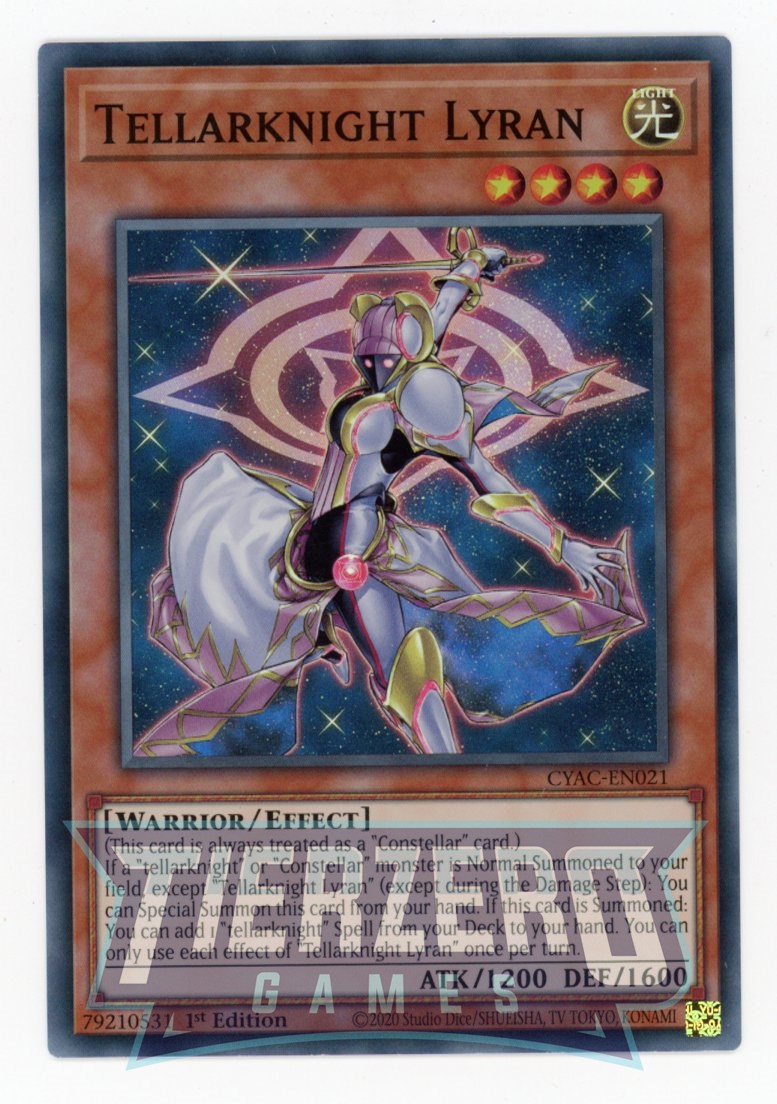 CYAC-EN021 - Tellarknight Lyran - Super Rare - Effect Monster - Cyberstorm Access