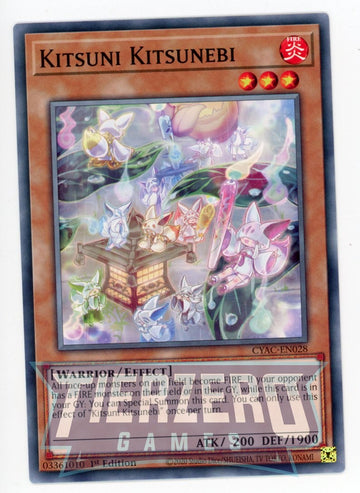 CYAC-EN028 - Kitsuni Kitsunebi - Common - Cyberstorm Access