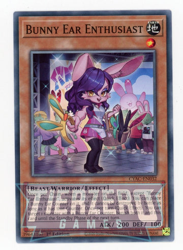 CYAC-EN032 - Bunny Ear Enthusiast - Common - Cyberstorm Access