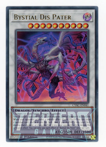 CYAC-EN041 - Bystial Dis Pater - Ultra Rare - Cyberstorm Access
