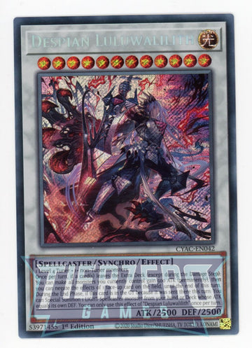CYAC-EN042 - Despian Luluwalilith - Secret Rare - Cyberstorm Access