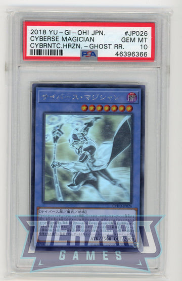 CYHO-JP026 - Cyberse Magician - Ultra Rare - Cybernetic Horizon - PSA 10