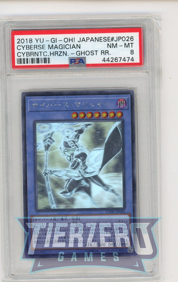 CYHO-JP026 - Cyberse Magician - Ultra Rare - Cybernetic Horizon - PSA 8