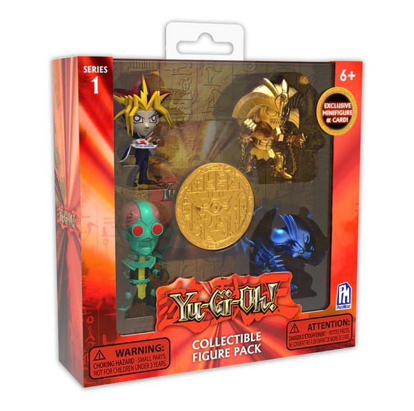Yugioh Collectible Mini Figure 4-Pack