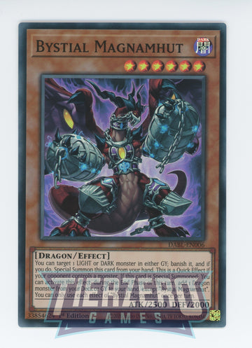 DABL-EN006 - Bystial Magnamhut - Super Rare - Darkwing Blast