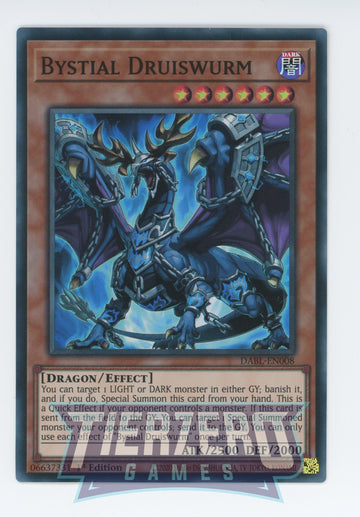 DABL-EN008 - Bystial Druiswurm - Super Rare - Darkwing Blast