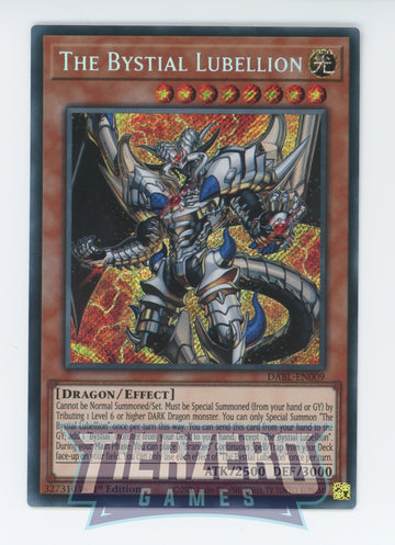 DABL-EN009 - The Bystial Lubellion - Secret Rare - Darkwing Blast