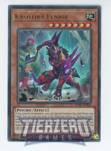 DABL-EN012 - Kashtira Fenrir - Ultra Rare - Darkwing Blast