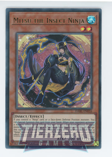 DABL-EN016 - Mitsu the Insect Ninja - Ultra Rare - Darkwing Blast