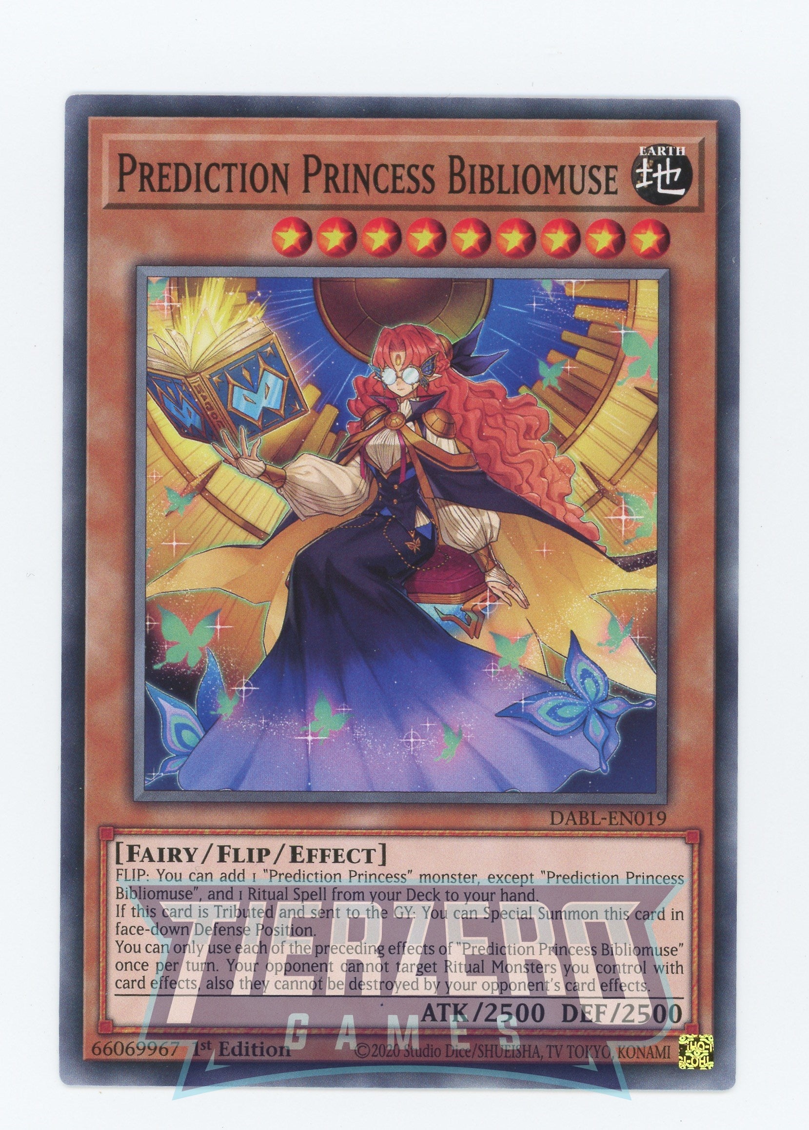 DABL-EN019 - Prediction Princess Bibliomuse - Common - Flip monster - Darkwing Blast