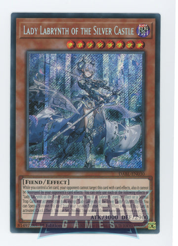DABL-EN030 - Lady Labrynth of the Silver Castle - Secret Rare - Darkwing Blast
