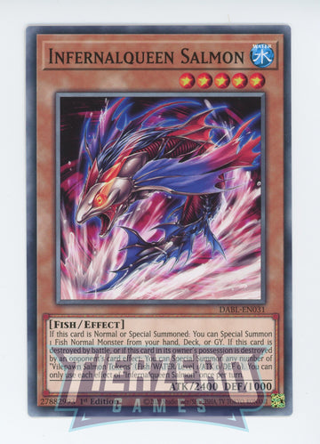DABL-EN031 - Infernalqueen Salmon - Common - Darkwing Blast