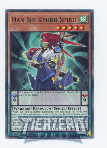 DABL-EN032 - Han-Shi Kyudo Spirit - Common - Darkwing Blast