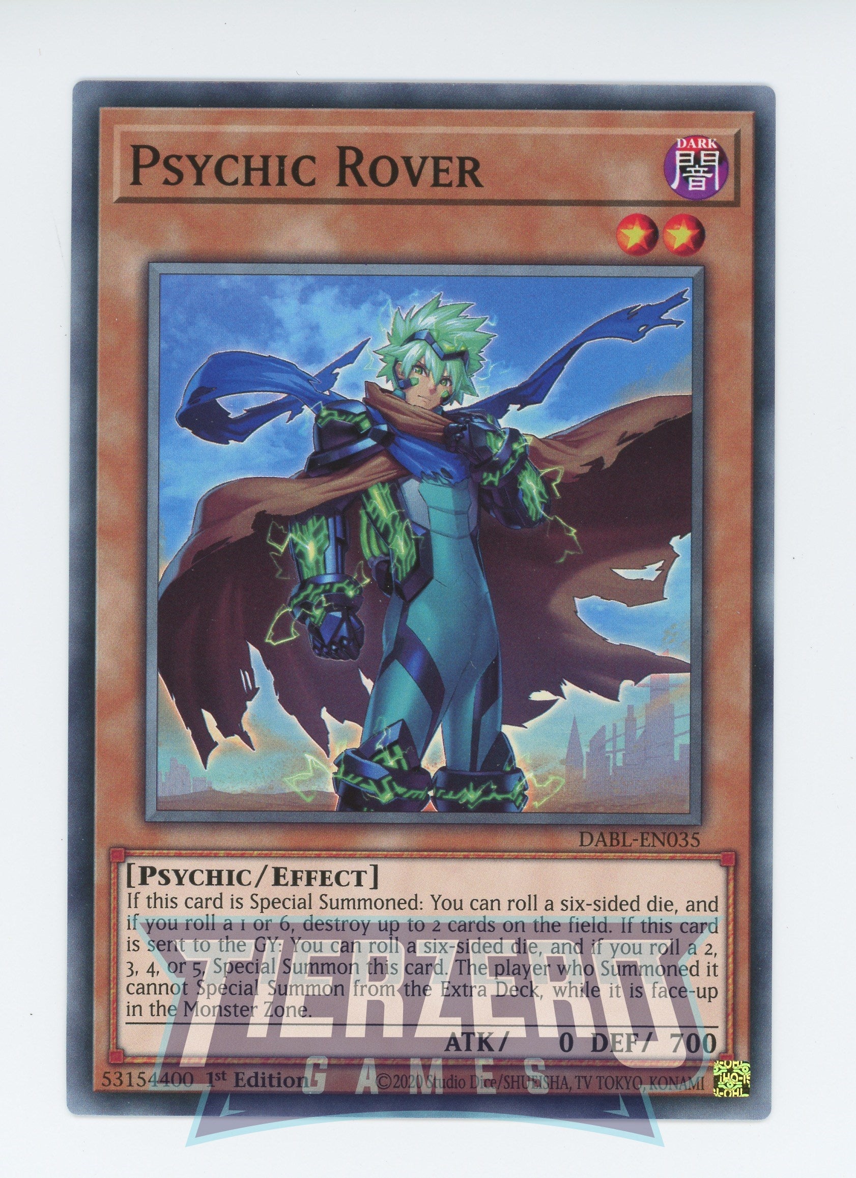 DABL-EN035 - Psychic Rover - Common - Effect Monster - Darkwing Blast