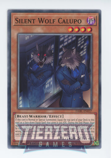 DABL-EN037 - Silent Wolf Calupo - Common - Darkwing Blast