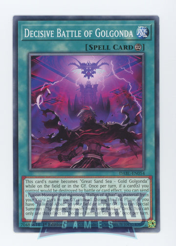 DABL-EN054 - Decisive Battle of Golgonda - Common - Darkwing Blast