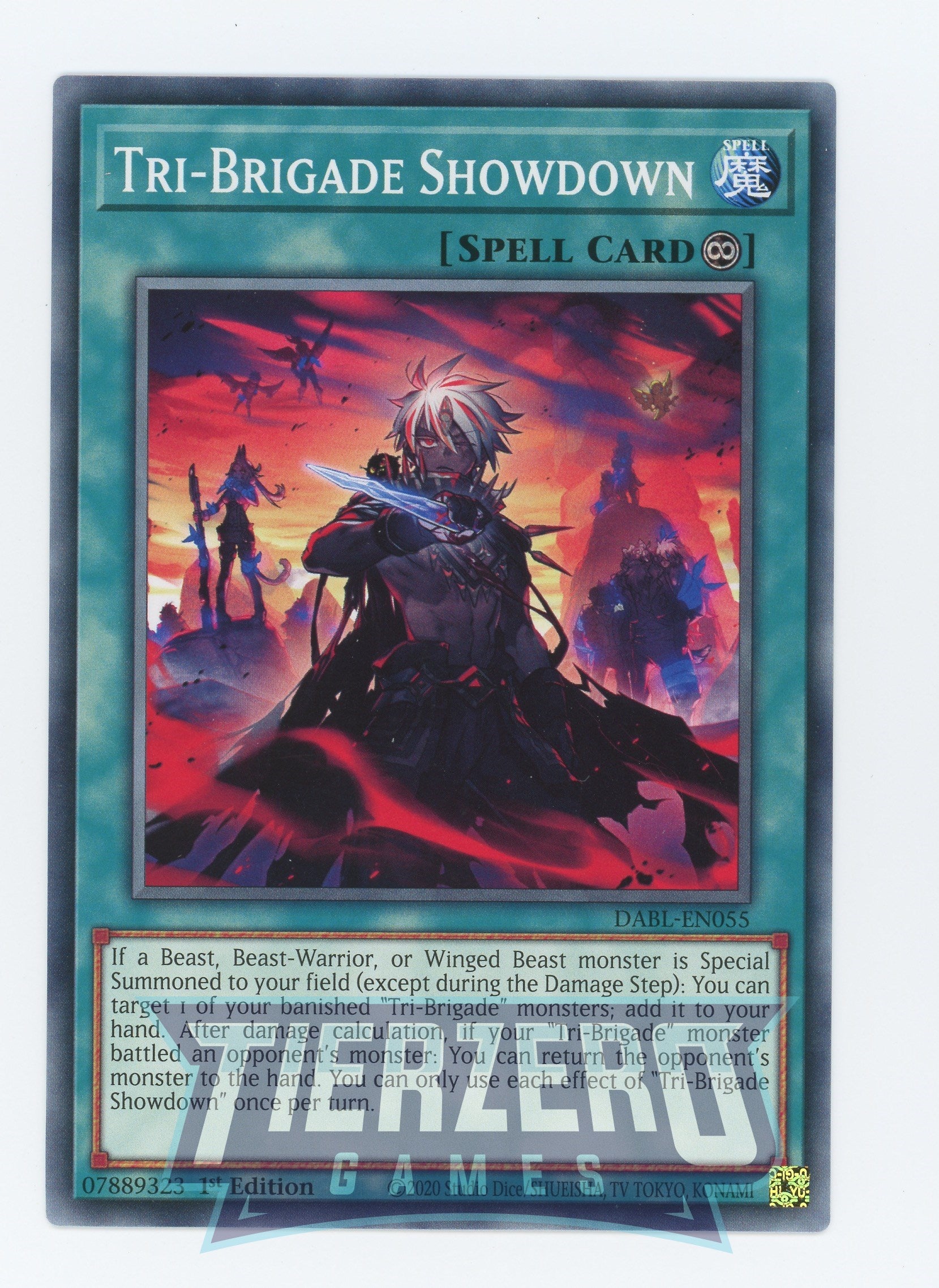 DABL-EN055 - Tri-Brigade Showdown - Common - Continuous Spell - Darkwing Blast