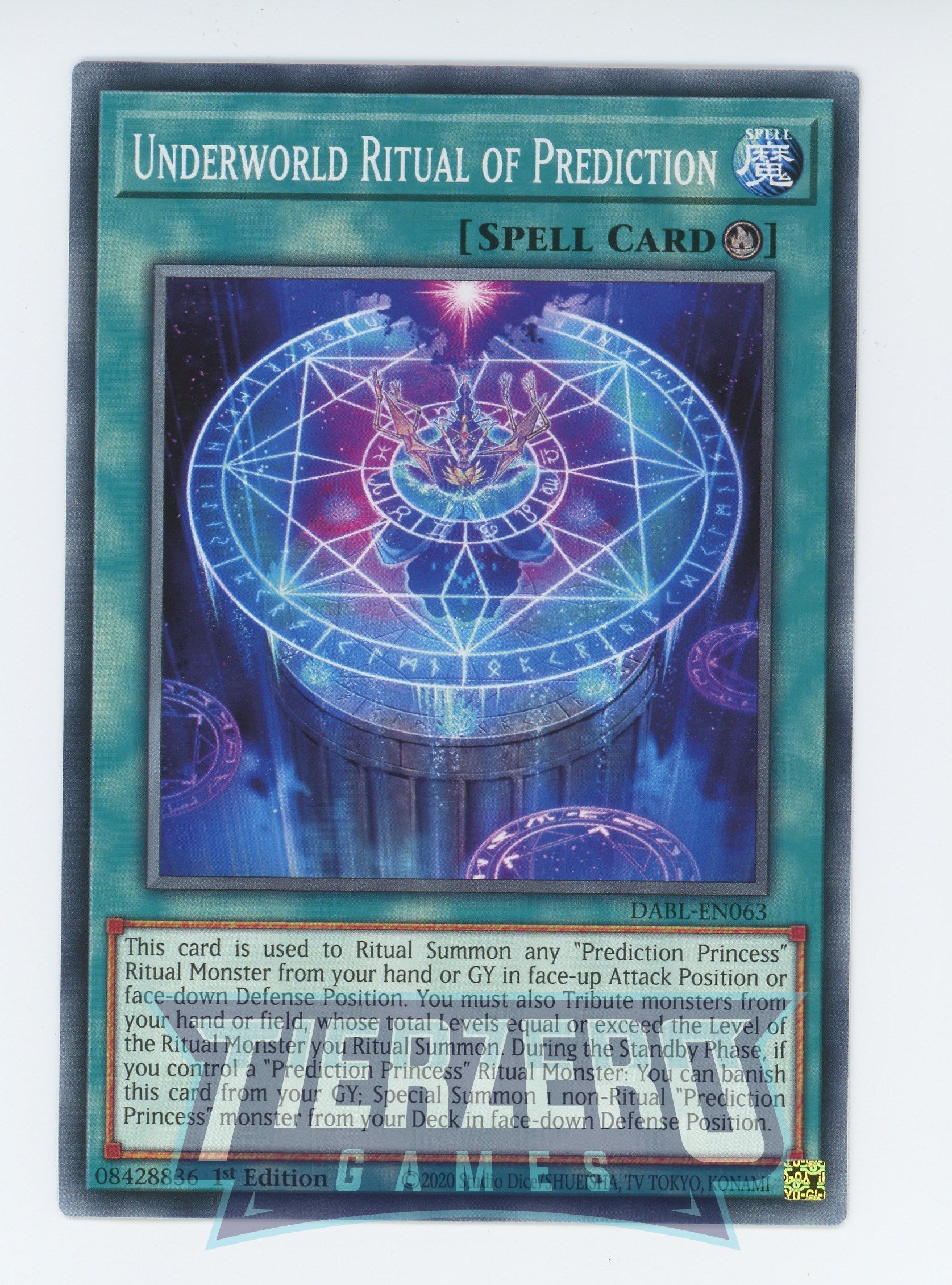 DABL-EN063 - Underworld Ritual of Prediction - Common - Ritual Spell