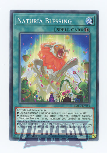 DABL-EN064 - Naturia Blessing - Common - Darkwing Blast