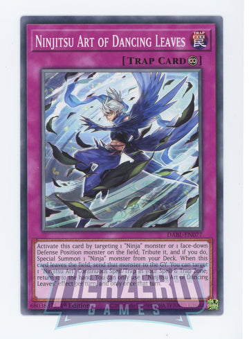 DABL-EN077 - Ninjitsu Art of Dancing Leaves - Common - Darkwing Blast