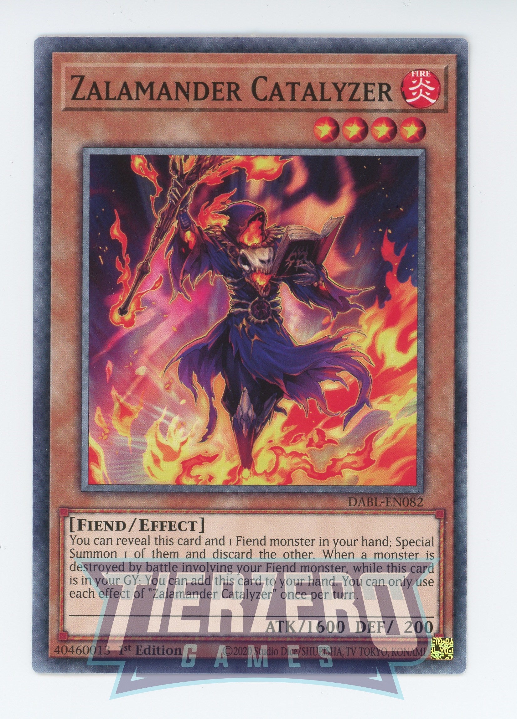 DABL-EN082 - Zalamander Catalyzer - Common - Effect Monster - Darkwing Blast