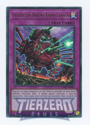 DABL-EN084 - Destructive Daruma Karma Cannon - Ultra Rare - Darkwing Blast